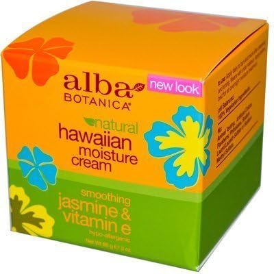 ALBA BOTANICA, Hawaiian Jasmine &amp; Vitamin E Moisture Cream - 3 oz by Alba Botanica