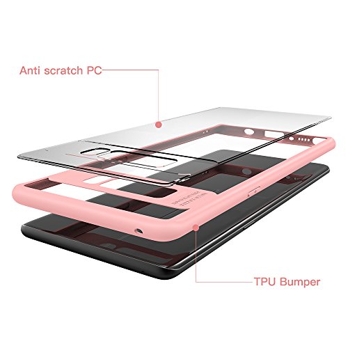 Samsung Galaxy Note 8 Funda Myriann Ultra Slim Resistente a los Ara azos Ligero Protector Contra la Espalda Funda para Galaxy Note 8 Rosado reviews Samsung Galaxy Note 8 Funda Myriann Ultra Slim Resistente a los Ara azos Ligero Protector Contra la Espalda Funda para Galaxy Note 8 Rosado