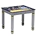 Fantasy Fields by Teamson Outer Space Childrens Wooden Kids Playtime Table & 2 Chair Set TD-12211SET