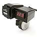 Produktbild Forspero 12V 3.1A Waterproof Voltage Volt Meterr USB Power Charger Socket for Motorcycle ATV Scooter