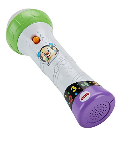 Fisher-Price Le Micro de Puppy Jouet Bébé, Deux Modes de Jeu pour Apprendre en Musique et Enregistrer Sa Voix, 18 Mois et Plus, FBP31 – Image 3