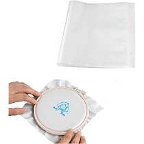 DMC - Pack De 2 Feuilles Vierges A5 Feuille Magique, Soluble Et Autocollante - Broderie Traditionnelle