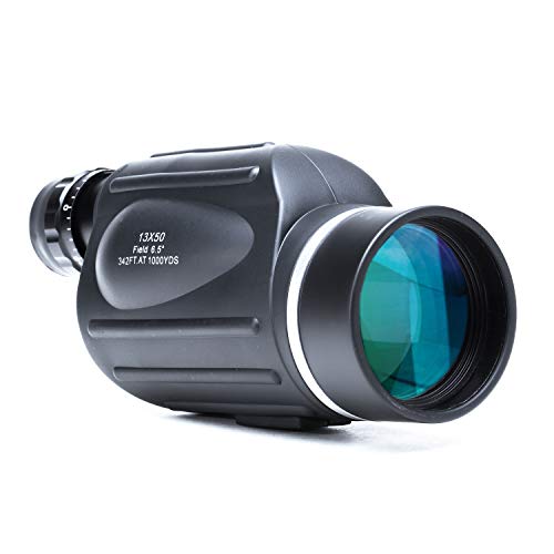 USCAMEL Telescopio Monocular de Alcance 13x50, Relleno de Nitrógeno, Resistente al Agua, con mira Telescópica, de Alta Potencia, de Alta Definición