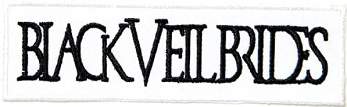 BLACK VEIL BRIDES Metal Rock Punk Music Band Logo Jacket T shirt Patch Sew Iron on Embroidered Badge Sign Costum