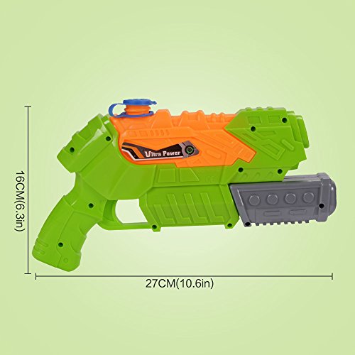 Water Pistol NextX Beach Toy Outdoor for fun Water Soaker Gun for kids (Green)