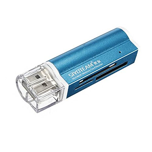 SAWAKE Universaler All in 1 USB Multi-Kartenleser Speicherkartenleser Fuer Micro SD MMC SDHC TF M2 Memory Stick - 6