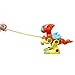 YIXIN Set of 2 Dinosaur Assembly Disassembly Toy and Pull Toys for Kids 3 Years Old with Screw Nuts