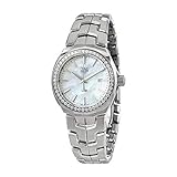 Tag Heuer Damen-Armbanduhr Link Perlmutt Diamantenlünette WBC1314.BA0600