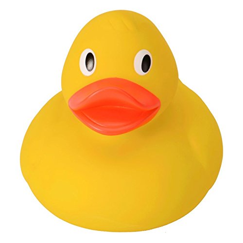 Extragroße XL Badeente in gelb – Gummiente Quietscheente Badeente - 4