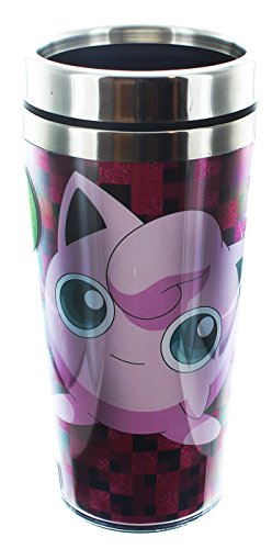 Preisvergleich Produktbild Pokemon Jigglypuff 16oz Travel Mug