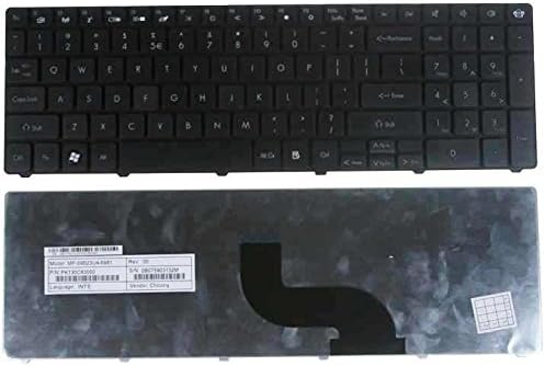 New Laptop Keyboard for Packard Bell Easynote TK37 TK81 TK83 TK85 TX86 TK87 TM01 TM05 TM80 TM81 TE11BZ TE11HC TE11HR US layout Black color