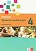 Produktbild Kunterbunt Sprache und Lesen 4: Arbeitsbuch Sprache und Lesen Klasse 4