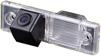 Uni Coba Waterproof Rear View Camera 170 ° Angle Night Vision Car Rear View Camera Parking Aid 628 x 586 Pixel Reversing System with Number Plate Light (Black) for Joy HHR Matiz Chevrolet Cruze Estate Lacetti Nubira Lumina Exclusive Captiva Sport