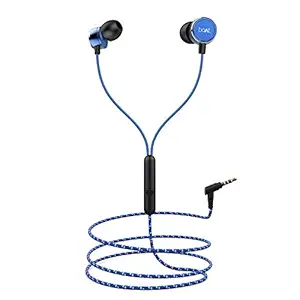 boAt BassHeads 172 Wired in Ear Earphone with Mic (Blue)