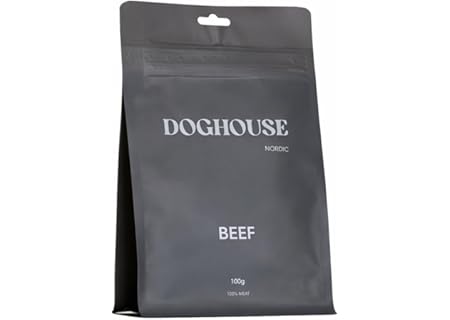 Hundgodis i tunna stripes, 100g, Lufttorkat Kött 73,5% Protein, Utan Konserveringsmedel, För Alla Hu - Amazon Deal & Rabatt