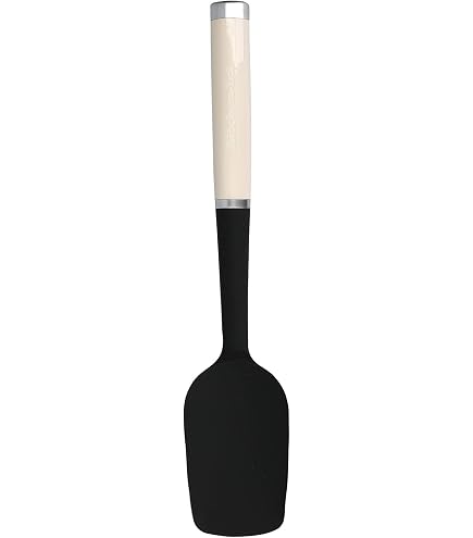 KitchenAid Mestolo da Cucina Antiaderente in Acciaio Inossidabile, Color Crema