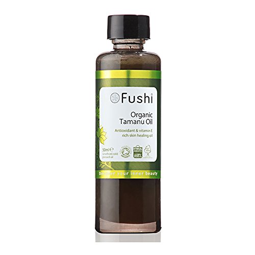 Fushi Tamanu Organic Oil 50ml Extra Virgin, Biodynamic Harvested Cold Pressed