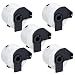 Produktbild UCI 5x Etiketten kompatibel für Brother DK-11208 38mm x 90mm (400 Stück/Rolle) P-Touch QL-500, QL-500BS, QL-500BW, QL-550, QL-560, QL-560VP, QL-560YX, QL-570, QL-580, QL-580N, QL-650TD, QL-700, QL-710W, QL-720NW, QL-1050, QL-1050N, QL-1060N