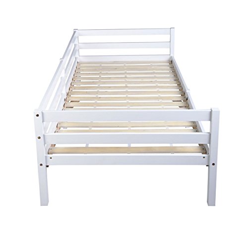 AltoBuy Enrico - Banquette-Lit 90x190cm Blanc