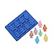 Produktbild Nicedeal Silikon Lego Roboter Ice Cube Ice Box Schokolade Formen Jelly Formen Candy Kuchenform BackgeschirrWohndeko und Schlafzimmer Atmosphäre
