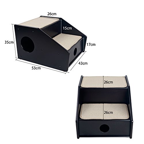 Petsfit-Wooden-Pet-Stairs-Sisal-Step