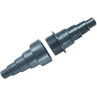 AquaOne Schlauchverbinder 20/25/32/38mm I Hochwertiger Verbinder für Garten & Schwimmbad I Teichschlauch I Poolschlauch…