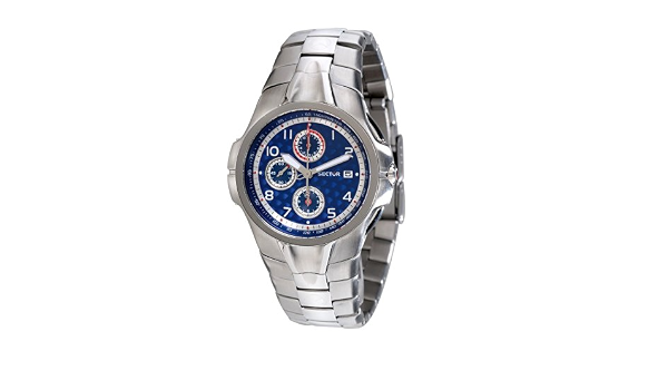 SECTOR 210 CHR.BLUE D.BRA. : Amazon.it: Orologi