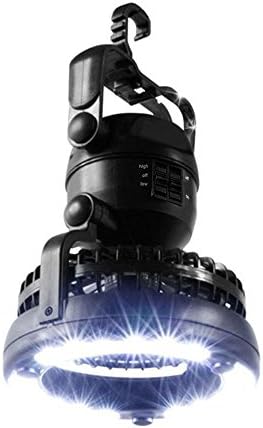 HYSUNG Portable LED Camping Lantern with Ceiling Fan