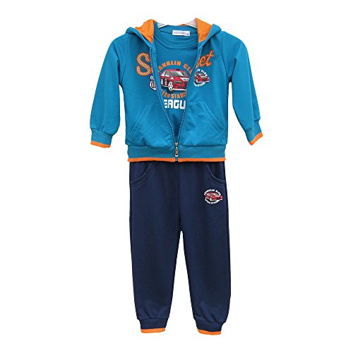 Gallux Bekleidung Baby Boys' Tracksuit Turquoise Turquoise
