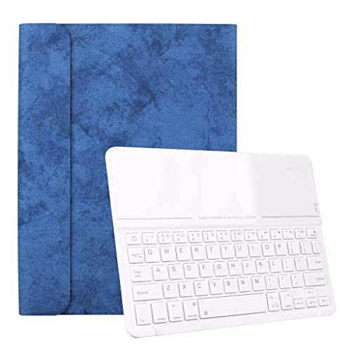 Preisvergleich Produktbild CAOQAO Kabellose Bluetooth-Tastatur Tablet Case 360 Rotation Tastaturabdeckung NEU UltradüNn Smart Wireless Bluetooth Tastatur FüR IPad Pro 11-Zoll-Tastatur Mit Bluetooth-Hintergrundbeleuchtung