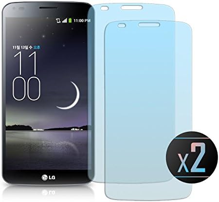 NEVEQ 2 x LG G Flex Screen Protector, Premium Tempered Glass Screen Protector for LG G Flex (D955) (6 in) Display.