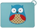 Skip Hop Zoo Fold and Go Silicone Placemat Owl