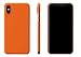 Produktbild idtb Skins Aufkleber Skin Sticker Folie (nicht Handy Cover), Smartphone Wrapping Ultra Dünn und widerstandsfähig Fingerabdrücke Fall iPhone X 10 Arancione