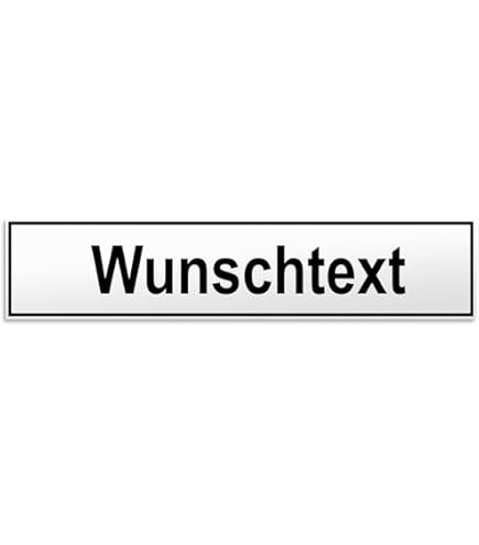 Biergarten Schild – 52x11 Cm, Aluverbund, Individuell Bedruckbar