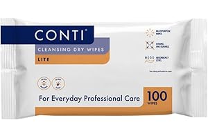 CULPITT Conti Lite Dry Wipes 26gm Large - Pack of 32