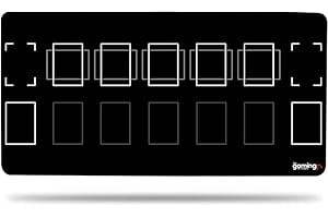 THE GAMING MAT COMPANY GMC Deluxe Tapis de jeu pour joueur unique compatible YuGiOh Duel Duelling TCG Stadium Mat Board