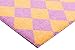 Produktbild Freundin Home Collection Waschbare Matte Amelie, Magenta Gold, 50x70 cm
