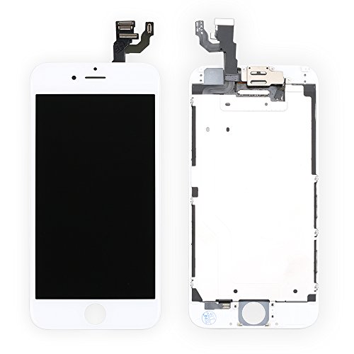 LL TRADER Remplacement d'écran pour iPhone 6 (4,7 Pouces) Numériseur Tactile LCD Ensemble Complet LL TRADER Remplacement d'écran pour iPhone 6 (4,7 Pouces) Numériseur Tactile LCD Ensemble Complet