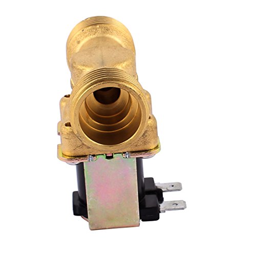 sourcingmap® G3/4″Wasser Messing Ventil Normal eng elektromagnetisch Magnetventil 220V3-25L/M - 4