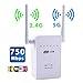 Produktbild NoyoKere AC750 Dual Band Antenne WiFi Repeater Verstärker Wireless Range Extender 802.11n Booster
