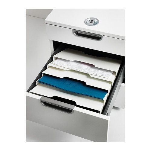 IKEA KVISSLE Zeitungshalter für die Wand; in weiß - 2