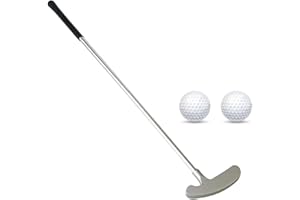 KACEZUGI Golf Putter, Two Ways Golf Putters for Men Right/Left Handed-Indoor/Outdoor Mini Kids Club Golf Set-Sturdy Putter Shaft with 2 Plastic Practice Golf Balls for Any Putting Green Mat Home Office