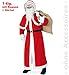 Produktbild Fritz Fries & Söhne GmbH Herren Kostüm Weihnachtsmann Mantel Kapuze Gürtel Gr.56
