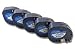 Produktbild vhbw 5 x Kassette Patronen Schriftband 12mm für Dymo LetraTag LT-100H, LT-100T, QX50, XR wie Dymo 91201, S0721610.