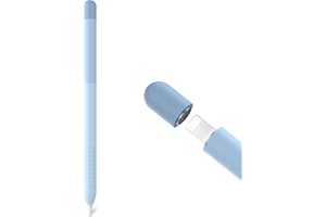 Delidigi Gradient Color Case Cover for iPencil 1st Gen Silicone Sleeve Grip Accessories Compatible with iPencil 1st Generation (Gradient Blue)