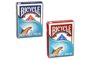 SOLOMAGIA Bicycle Invisible Deck - Red - Tours et Magie Magique