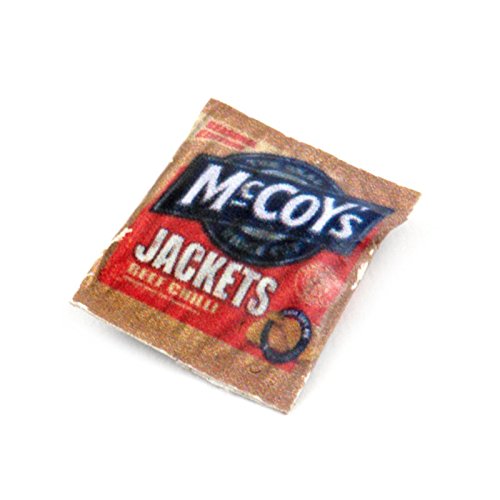 MyTinyWorldMyTinyWorld 4 x Dolls house Miniature McCoys Jackets Beef Chilli Crisps