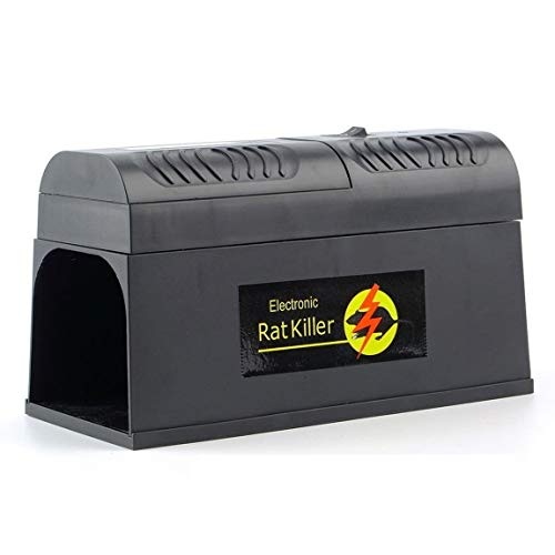 Preisvergleich Produktbild HarveyRudol85 [Ausgezeichnet] Elektrische Mausefalle Intelligent Hochdruck auslösen Elektronischer Rat Mörder