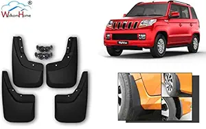 WolkomHome Car O.E Type Mud Flaps Mud Guard for Mahindra Mahindra TUV300 T10