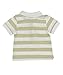 Kanz Baby-Boys Poloshirt 1/4 Arm 1512501 Striped Polo Short Sleeve Polo Shirt, Beige (Peyote/Beige 6790), 0-3 Months (Manufacturer Size: 62)